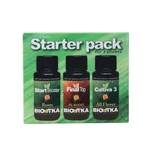 Starter package 3 plants - Optimal nutrient supply