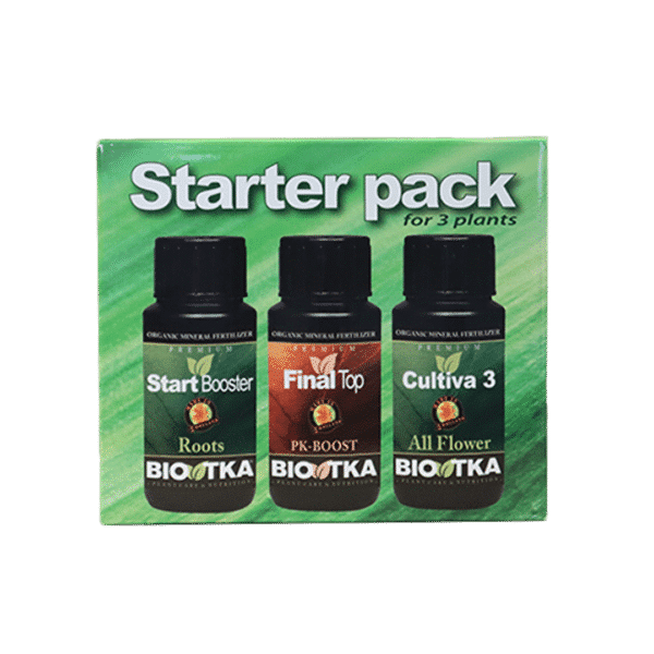 Starter package 3 plants - Optimal nutrient supply